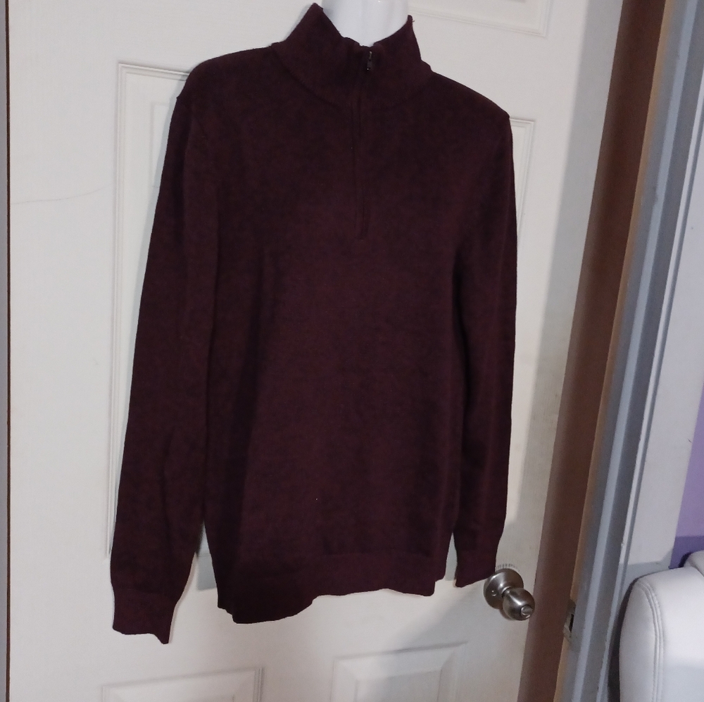 Goodfellow & Co Maroon Knit Pullover